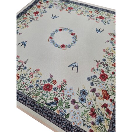 Obrus Na Stół 100X100 Cm Ozdobny Dekoracyjny Rondine