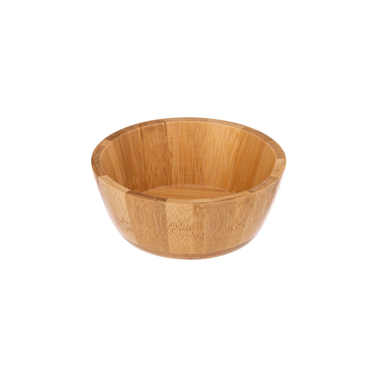 Miska bambusowa do sałatek, Ø 15 cm, kolor brązowy