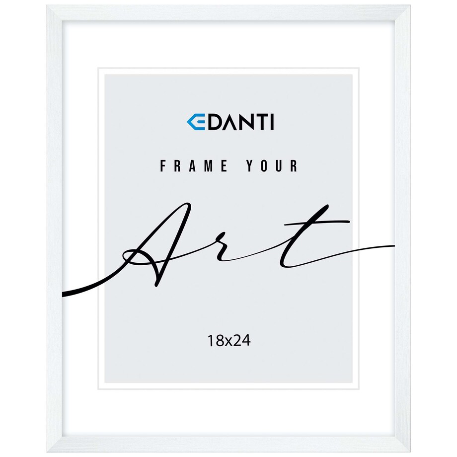 Ramka Na Zdjęcia 18X24 Cm Plakaty Rama Na Nóżce Stojąca Dekoracja Biała