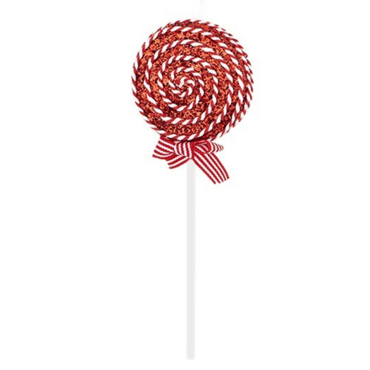 Dekoracja - lizak 25,5x8x3 cm LECCA-LECCA czerwona