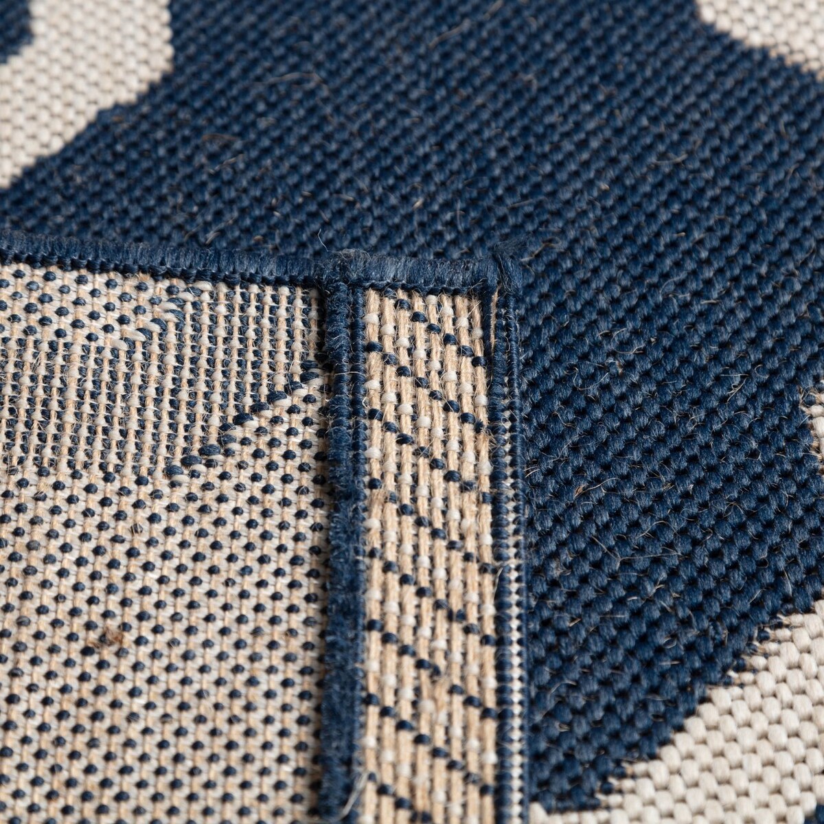 Dywan Cottage blue/ wool 160x230cm, 160 x 230 cm