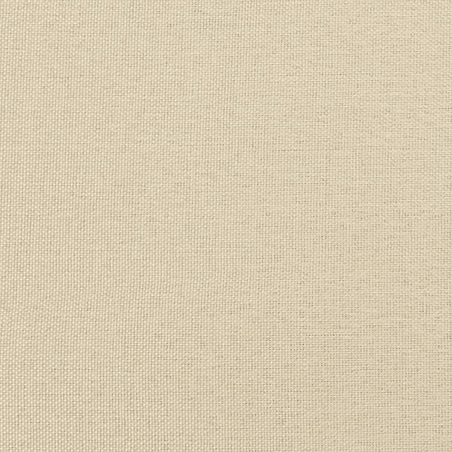 vidaXL 3-osobowa sofa z poduszkami, kremowa, 180 cm, tkanina