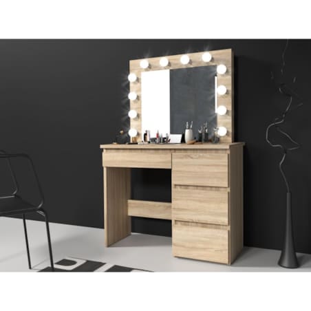 Toaletka ALEKSANDRA 4 dąb sonoma