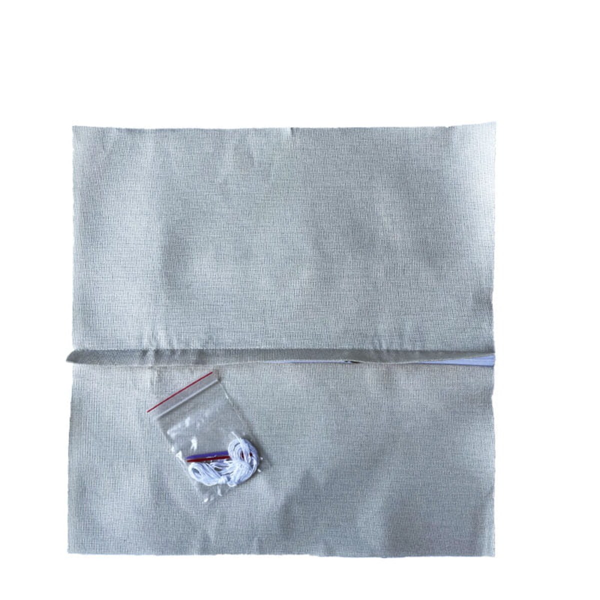 Haft krzyżykowy - Poduszka Dalia