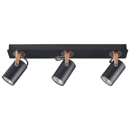 Lampa sufitowa 3-punktowa metalowa czarna KLIP