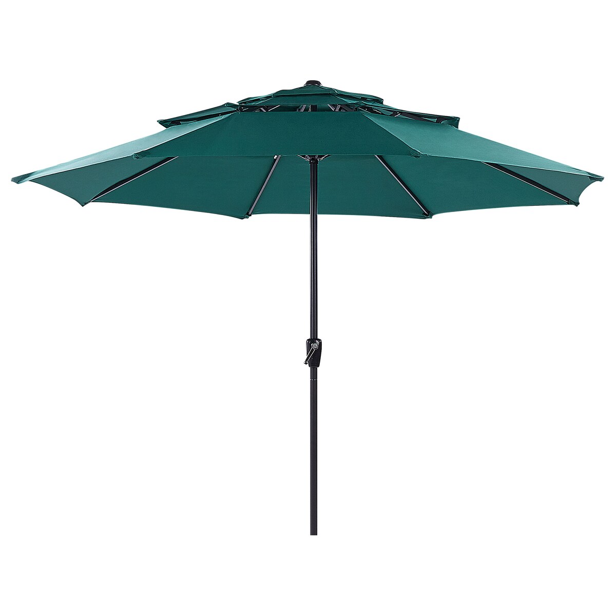 Parasol ogrodowy 285 cm BIBIONE Szmaragdowy
