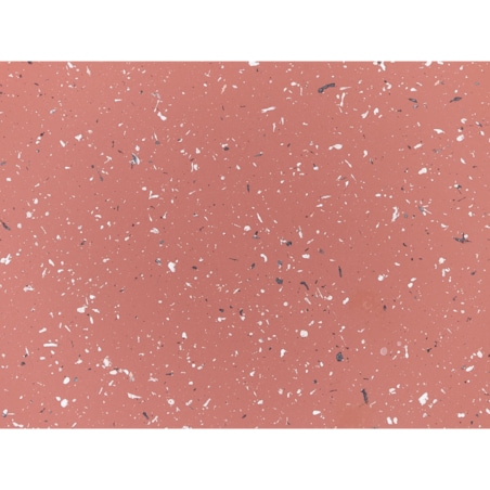 Stolik pomocniczy czerwony z efektem lastryko FALIRO