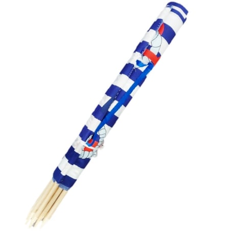 Parawan Plażowy Zasłona 15 M Na Plażę Składany Letni Kotwica W Paski Młotek W Zestawie