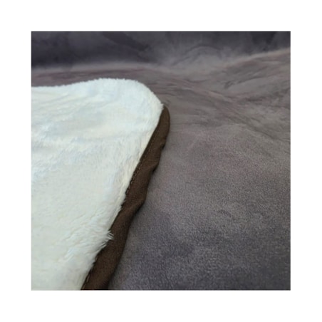 Narzuta drukowana 160x200 cm STONE BROWN