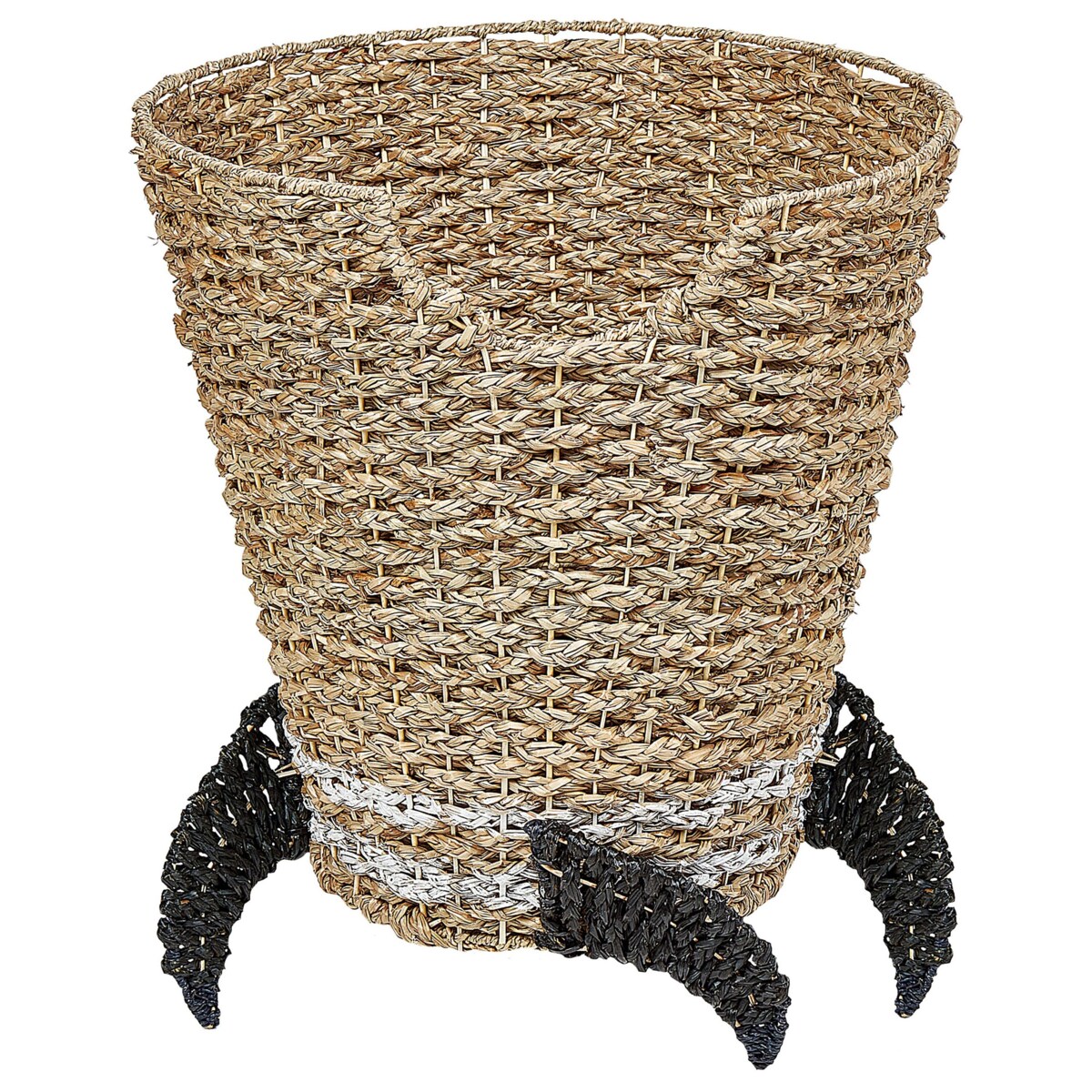 Kosz pleciony rakieta z trawy morskiej naturalny PAARL