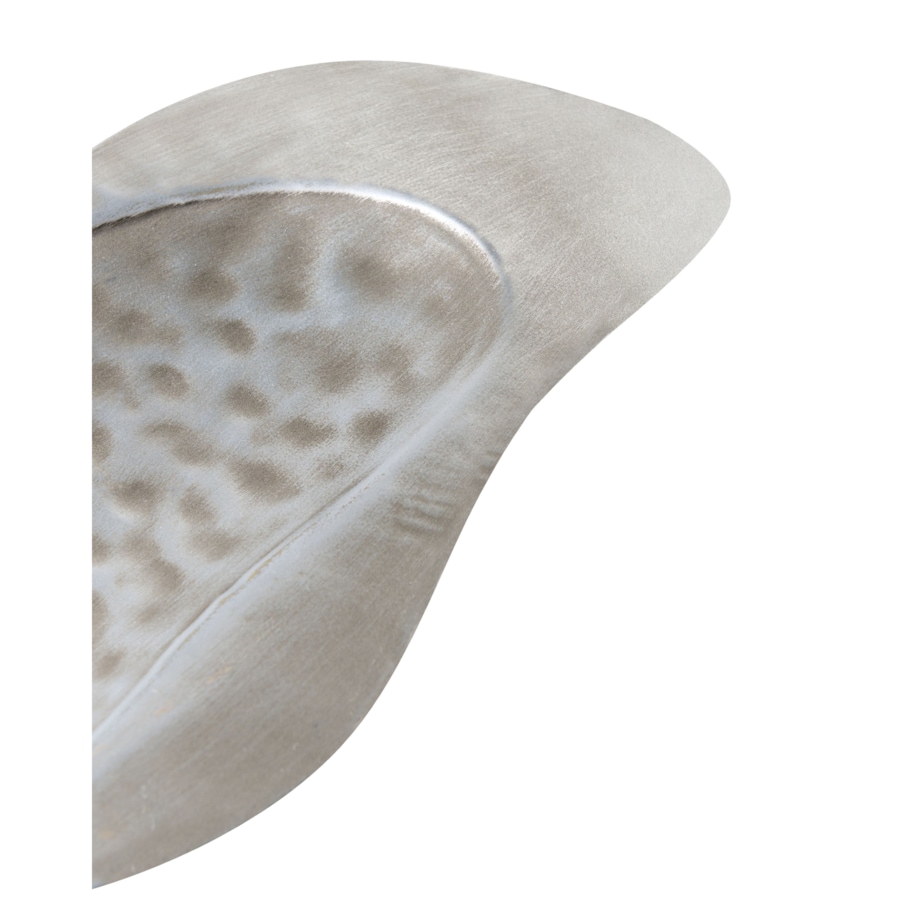 Świecznik PENICHE Metal 60 cm Srebrny