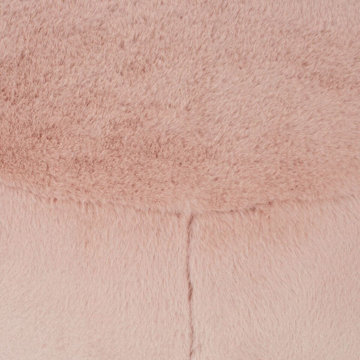 Tapicerowany fotel Low Teddy Pink różowy do sypialni, King Home