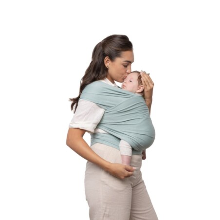 Chusta do noszenia dziecka BOBA Wrap - morska zieleń