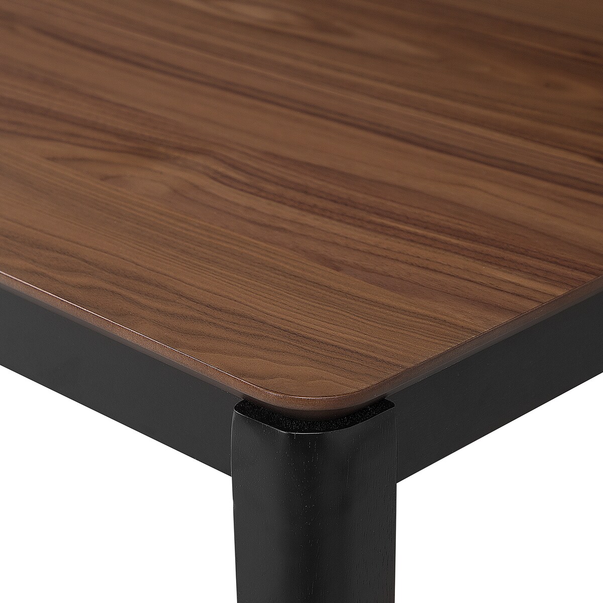Stół do jadalni CEDAR Orzech ciemny 135 cm 80 cm