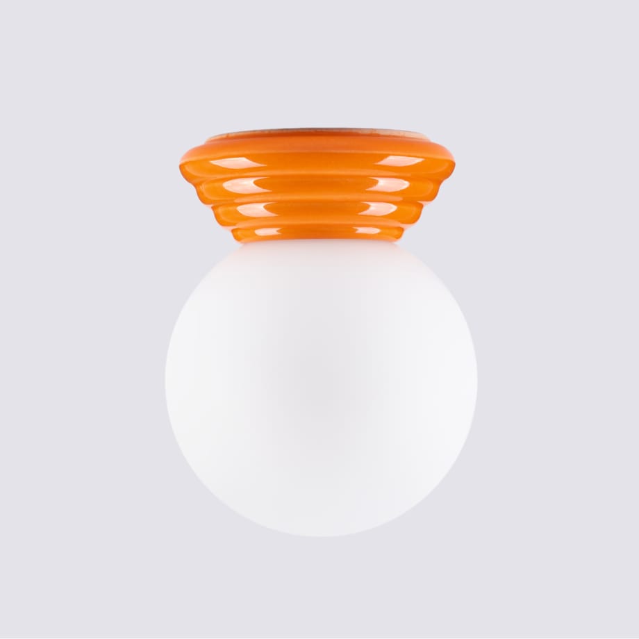 Plafon ZORI pomarańczowy IP44