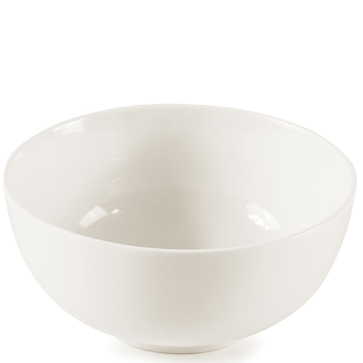 KONSIMO AD BELLA, Zestaw śniadaniowy 6 os. (12 el.), kolor ecru