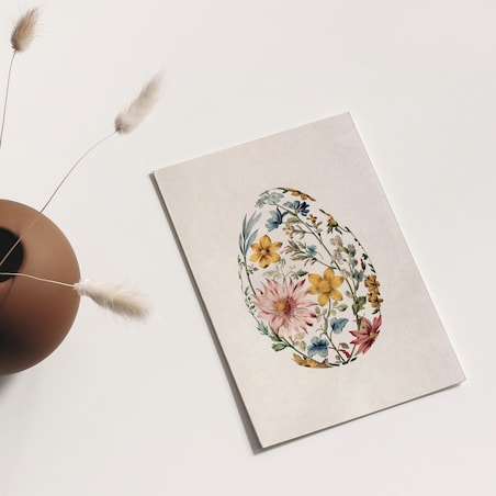 Plakat Kwiecista Pisanka #2 30x40cm