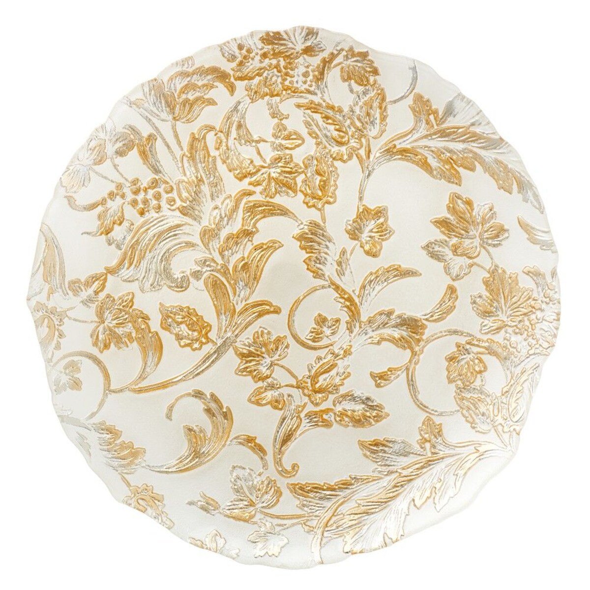 VILLA ITALIA Patera na ciasto szklana 28 cm FLORALIS