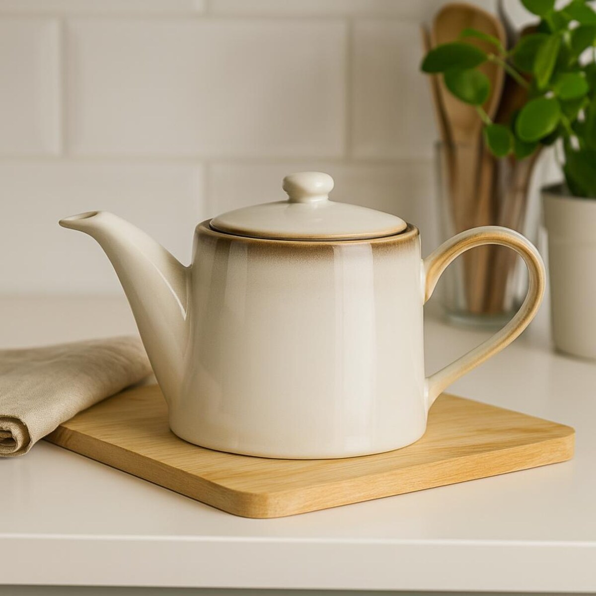 Ceramiczny czajnik na herbatę, 900 ml