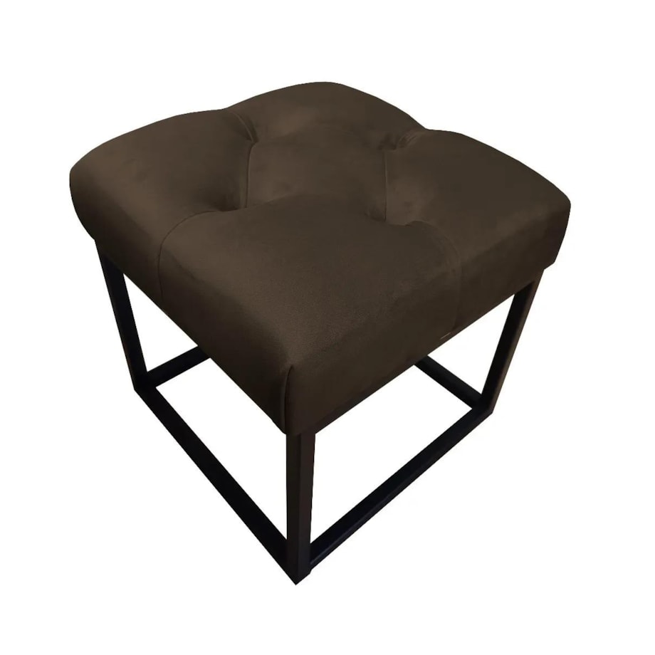 Pufa CHARLIE MG VELVET brązowa