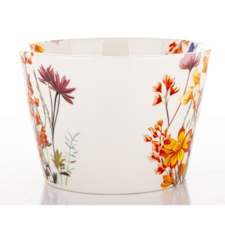 Kubek porcelanowy 450 ml FLORES wiosna 8x15x11,5 cm