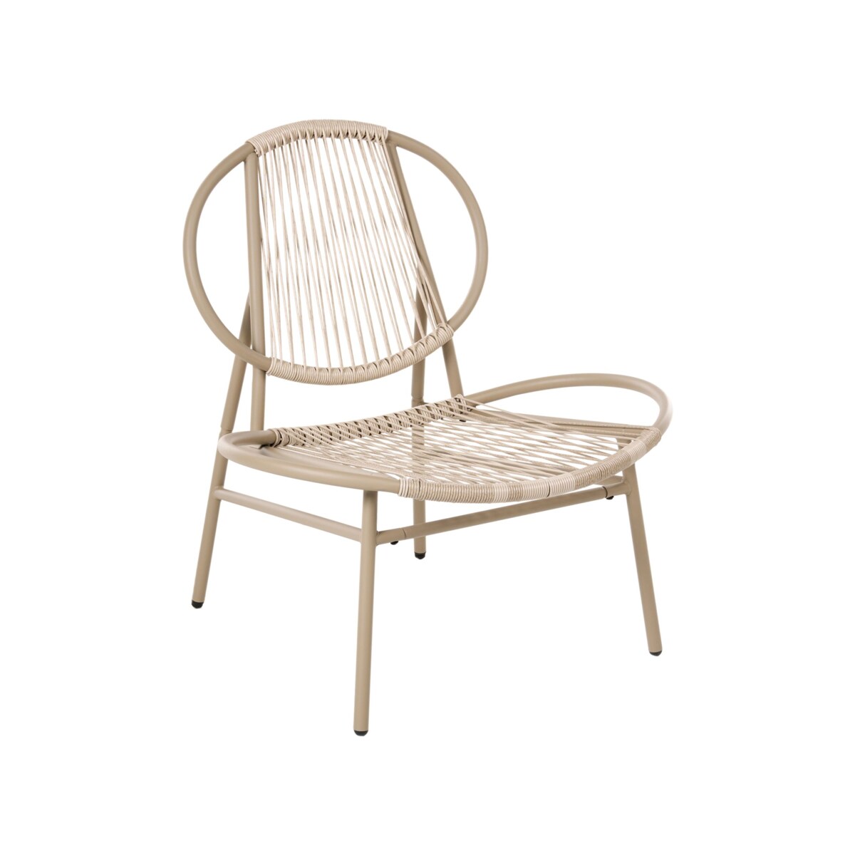 Zestaw mebli balkonowych OVARO Technorattan Beżowy