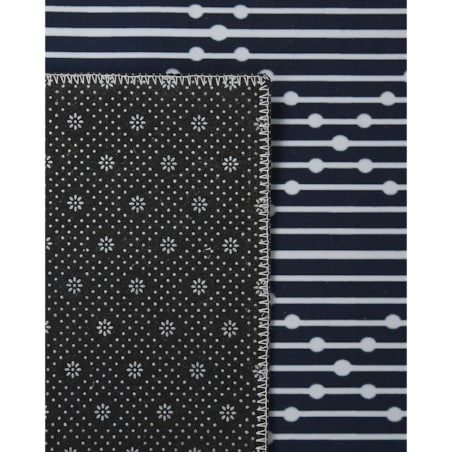 Dywan 80 x 240 cm granatowy CHARVAD