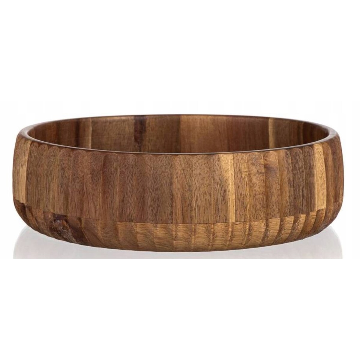 MISA PATERA AKACJOWA DREWNO 22 cm na owoce warzywa jadalni żywność DEKOR