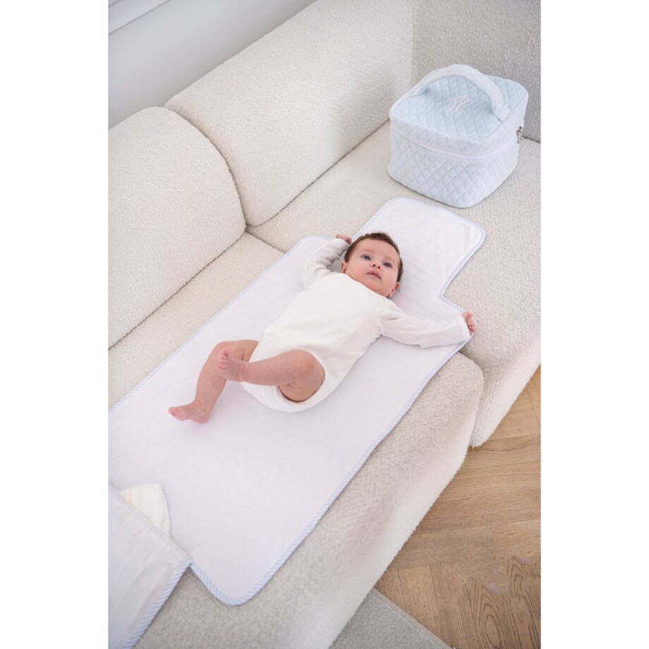 Mata do przewijania błękitna