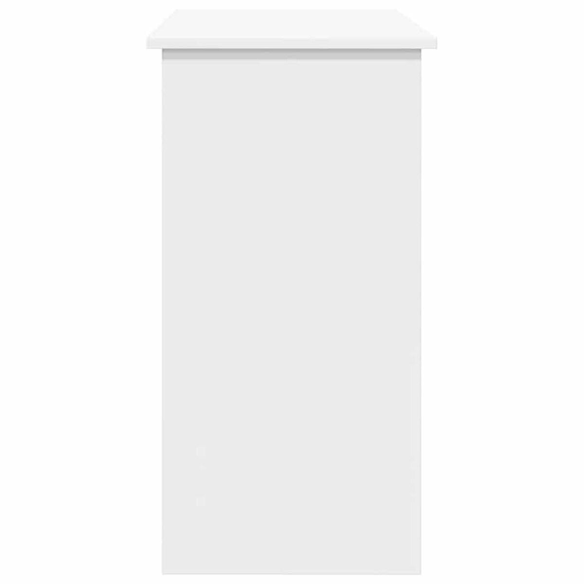 vidaXL Biurko, białe, 80x40x75 cm, materiał drewnopochodny