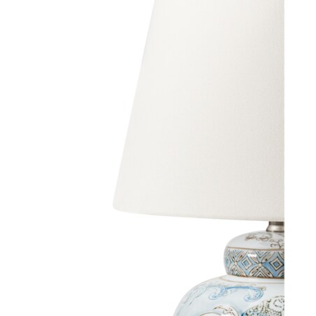 Lampa stołowa JAMAPA Porcelana Biały