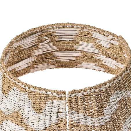 Osłonka pod choinkę HIVER Trawa morska Naturalny 60 cm