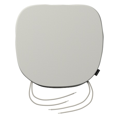 Poduszka na krzesło Bartek, jasny szary, 40 x 37 x 2,5 cm, Living II