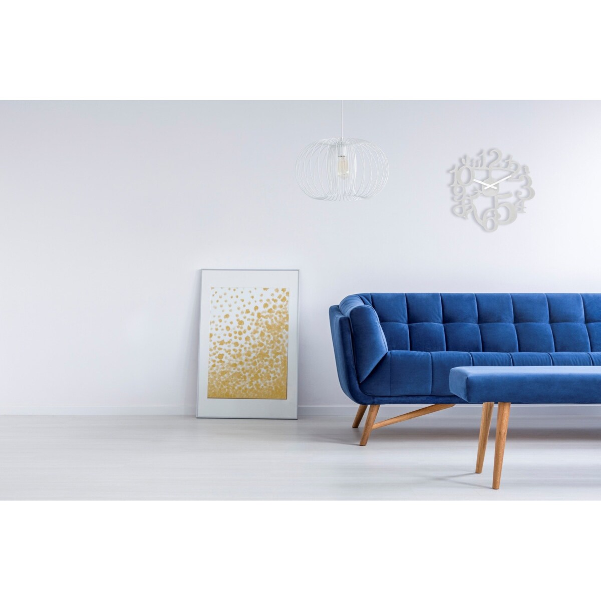 Zegar ścienny Pi:p, motyw leśny, KOZIOL