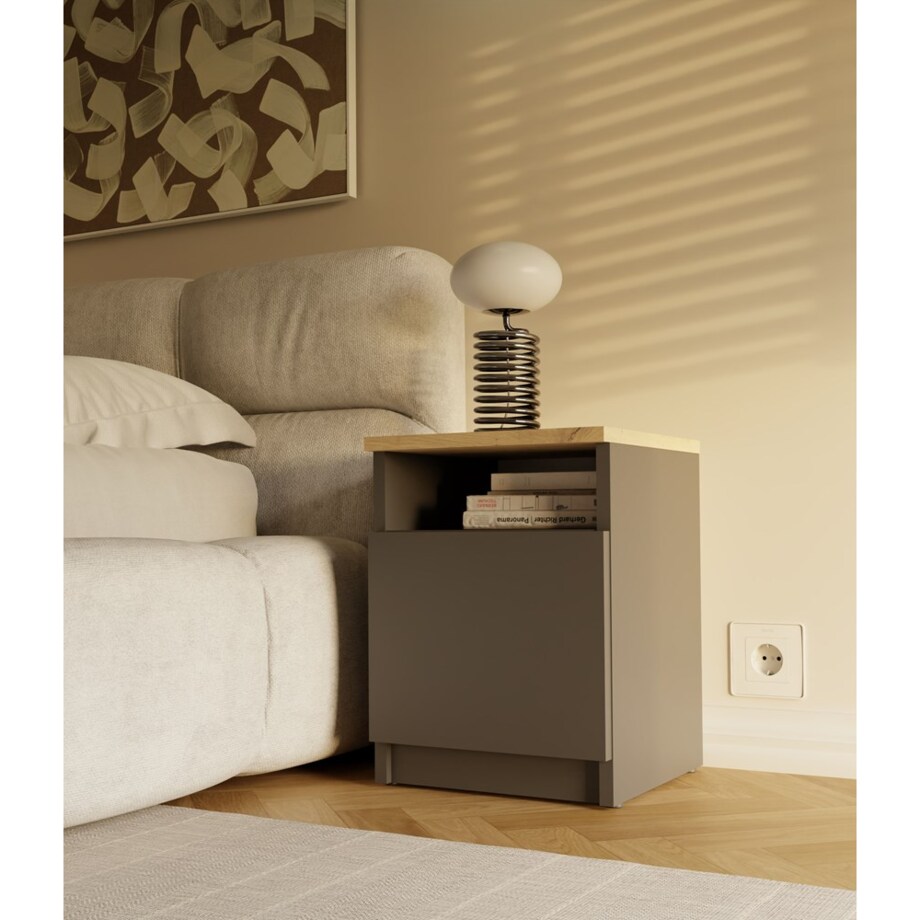 Szafka nocna GALAX 30/1D ANTRACYT ARTISAN