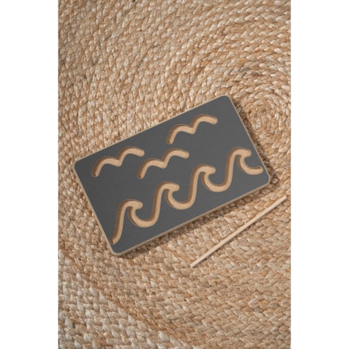 Tabliczka Grafomotoryczna WAVE - szara