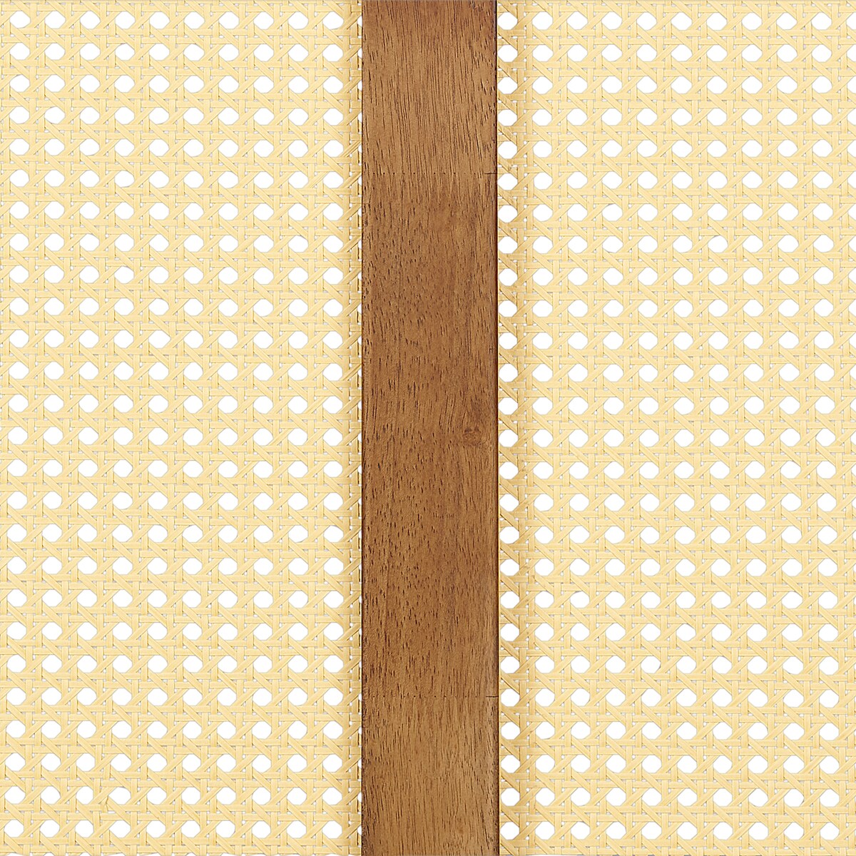 Łóżko Rattan AURAY 140 x 200 cm Brązowy