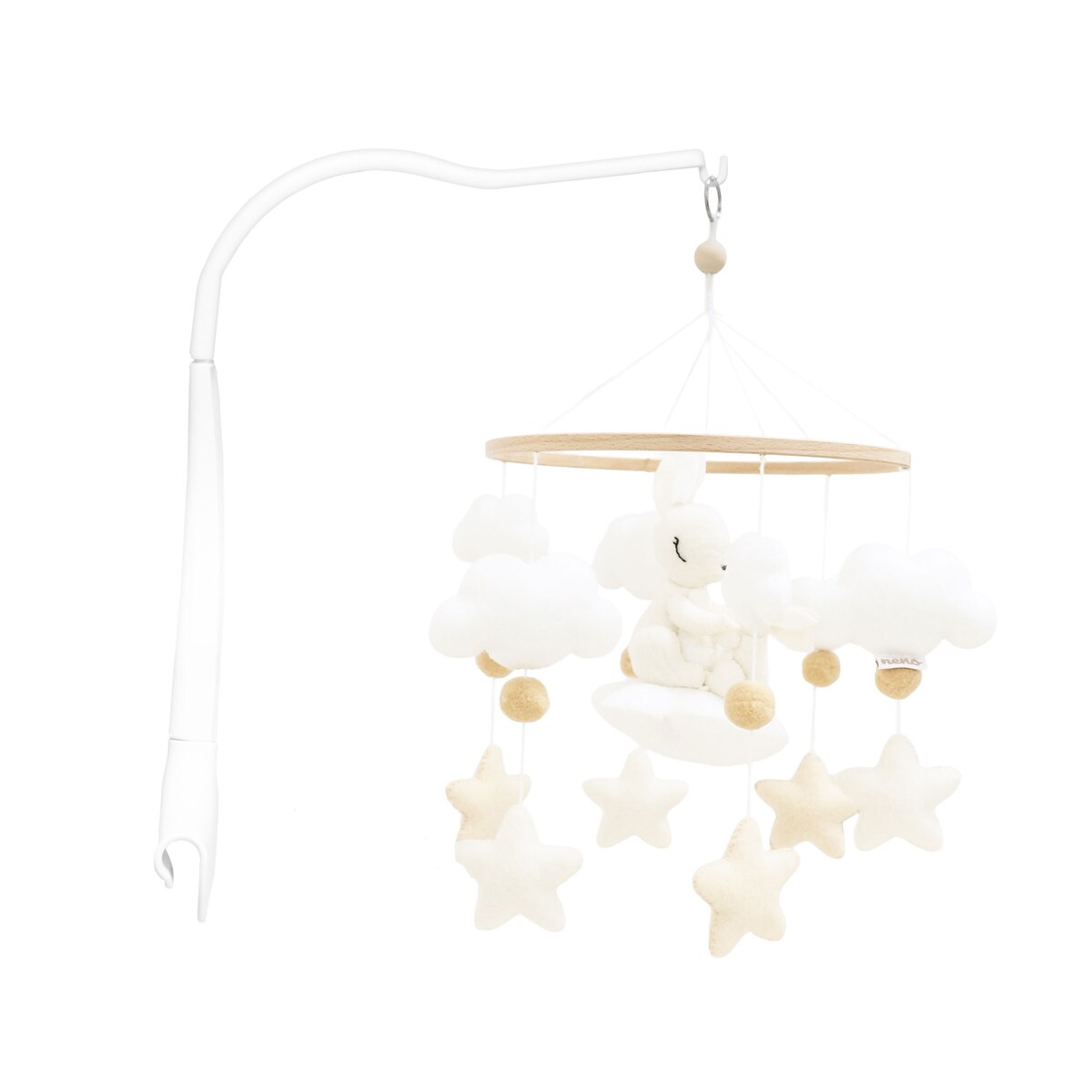 NENO BANI Karuzela do łóżeczka z uchwytem mocującym