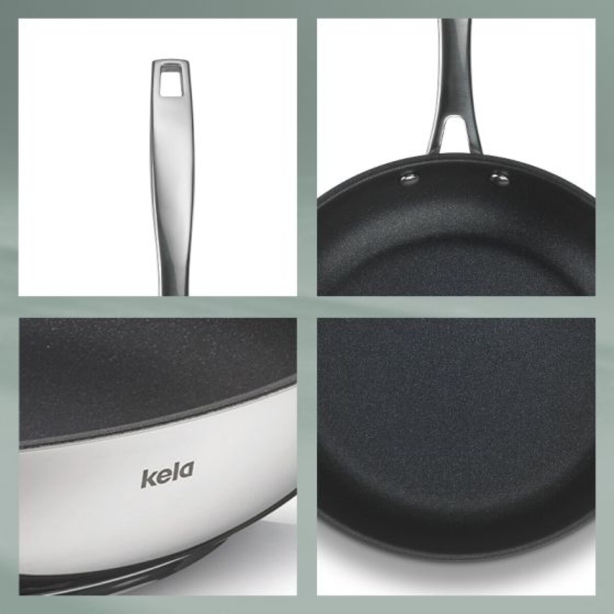 Patelnia nieprzywieralna (28 cm) Flavoria Kela