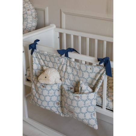 Organizer do łóżeczka Blue Cottage
