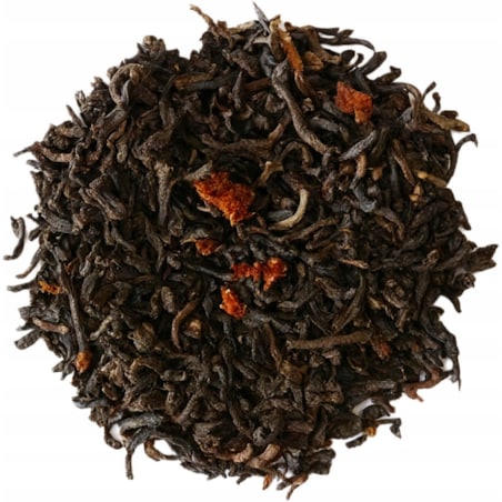 Herbata czerwona pu-erh TRUSKAWKOWY premium sypana truskawki PuErh 170g