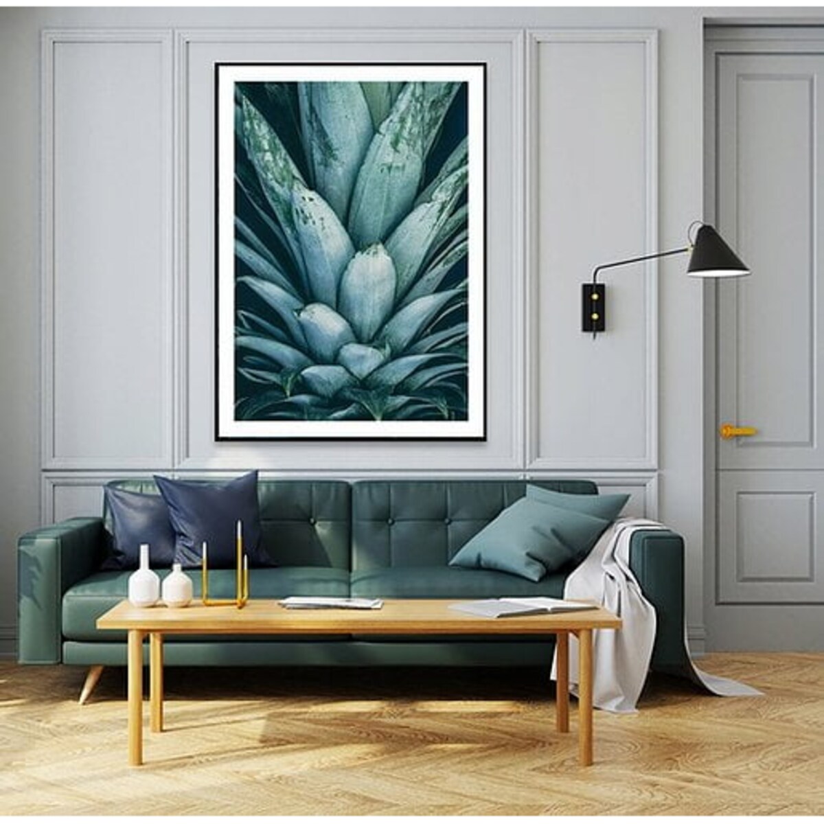 Poster Story, Plakat, Obraz - Korona Ananasa, wymiary 70 x 100 cm