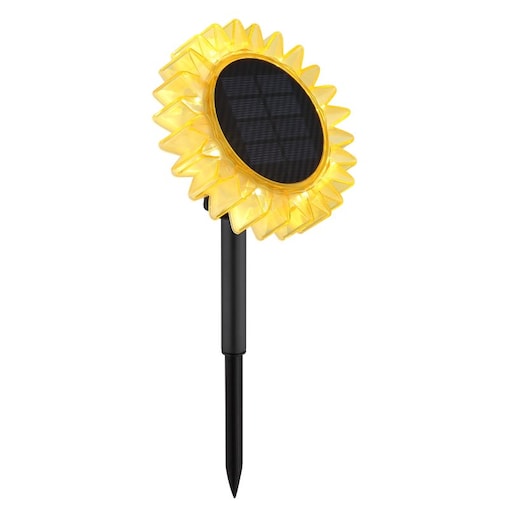 Lampa solarna dogruntowa LED Słonecznik 8x0,06W 3000K IP44 Globo Solar 33598