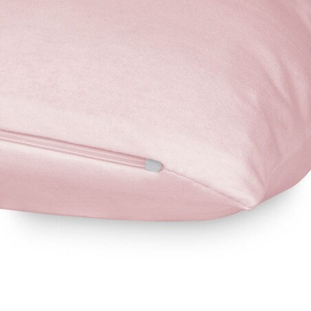 Poszewka jersey 40x40 kolor róż kwarcowy