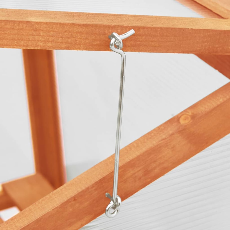 vidaXL Szklarnia, 60x45x100 cm, drewno jodłowe