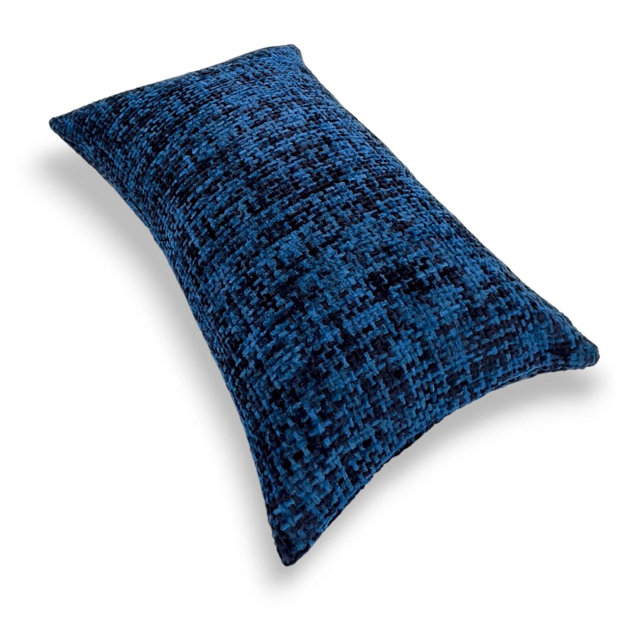 Granatowa Poduszka Dekoracyjna Stella 50x30 - melanż