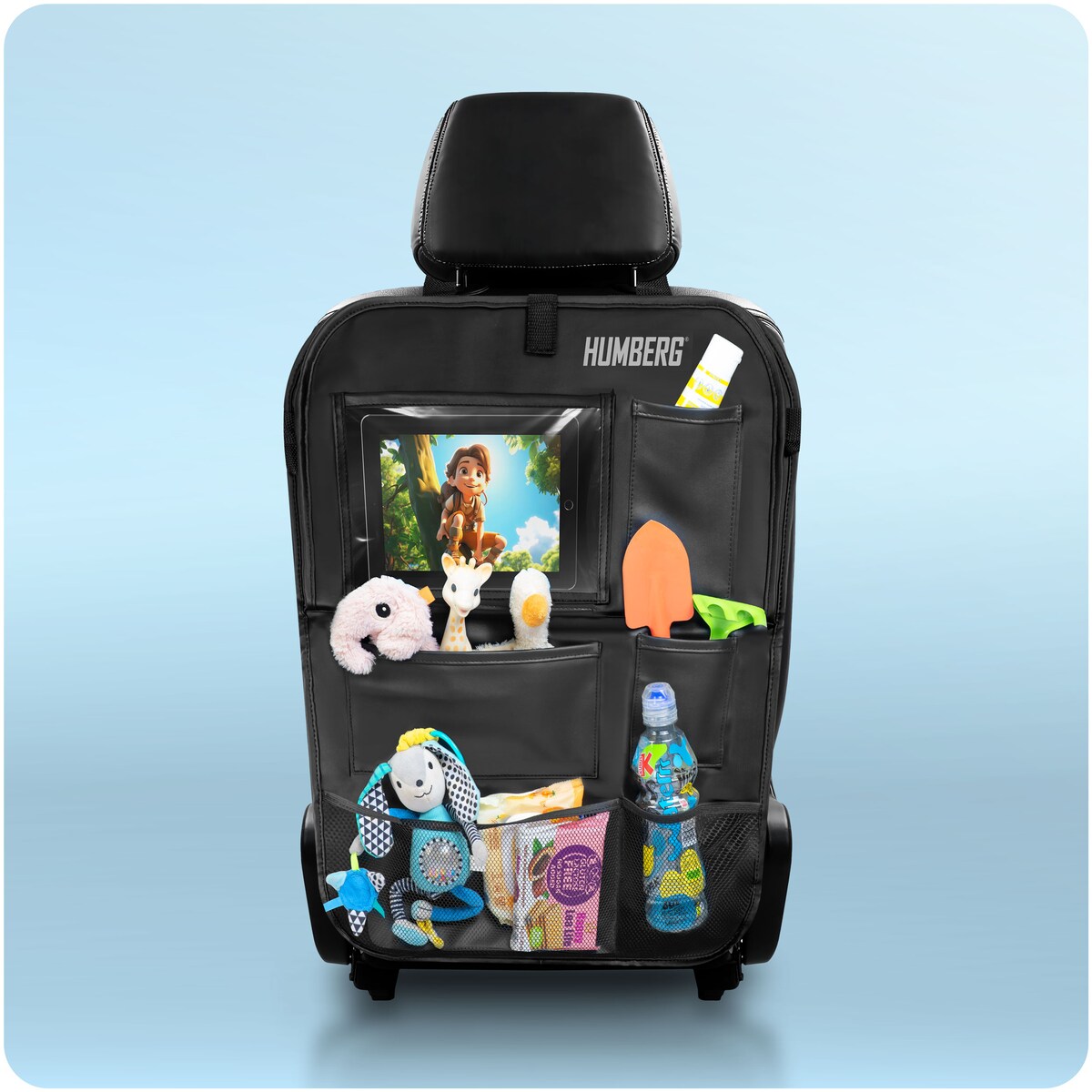 Organizer na fotel samochodowy torba do auta na siedzenie stolik Humberg