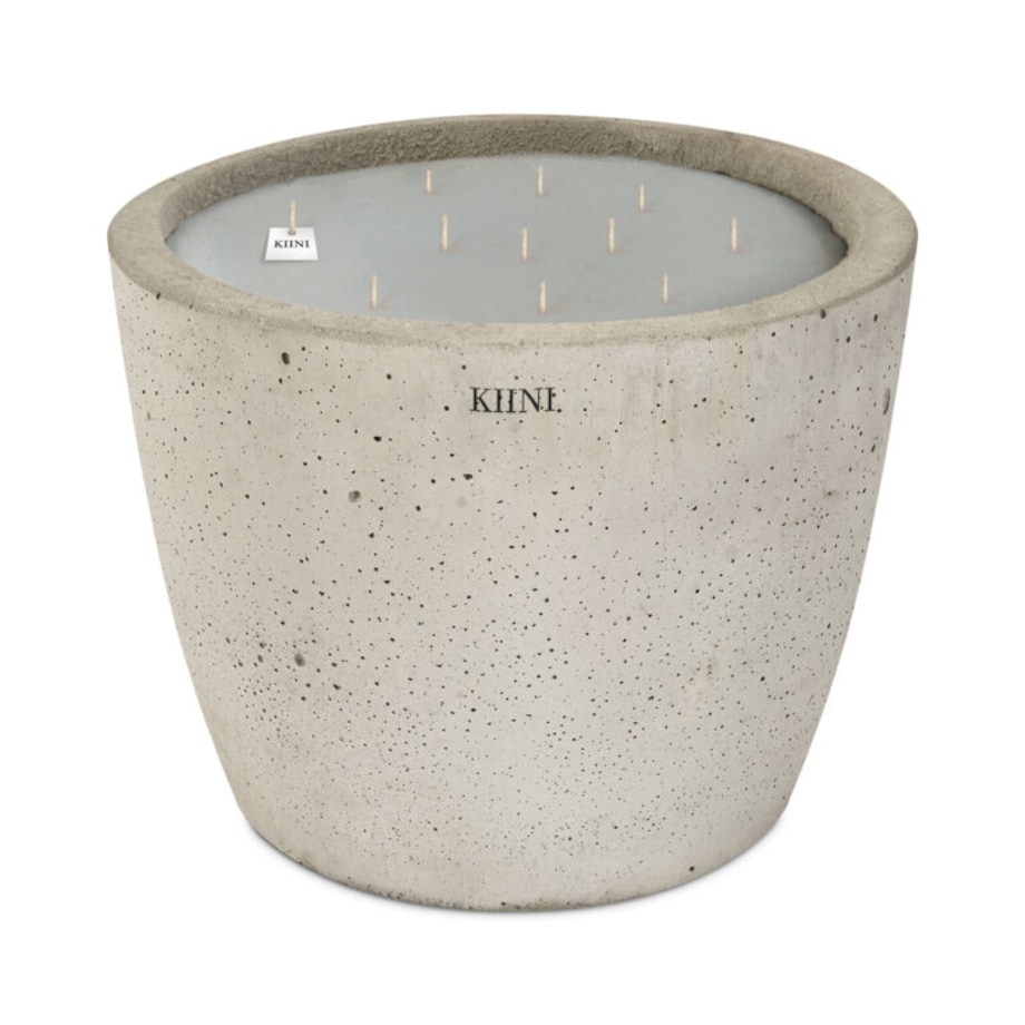 KIINI Świeca Betonowa XL Szara