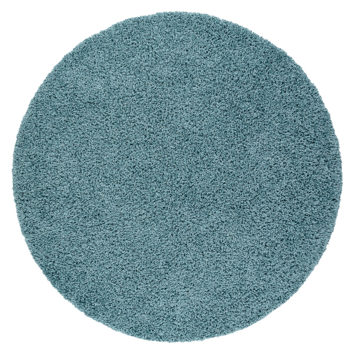 Dywan SOFFI koło shaggy 5cm niebieski koło 100 cm