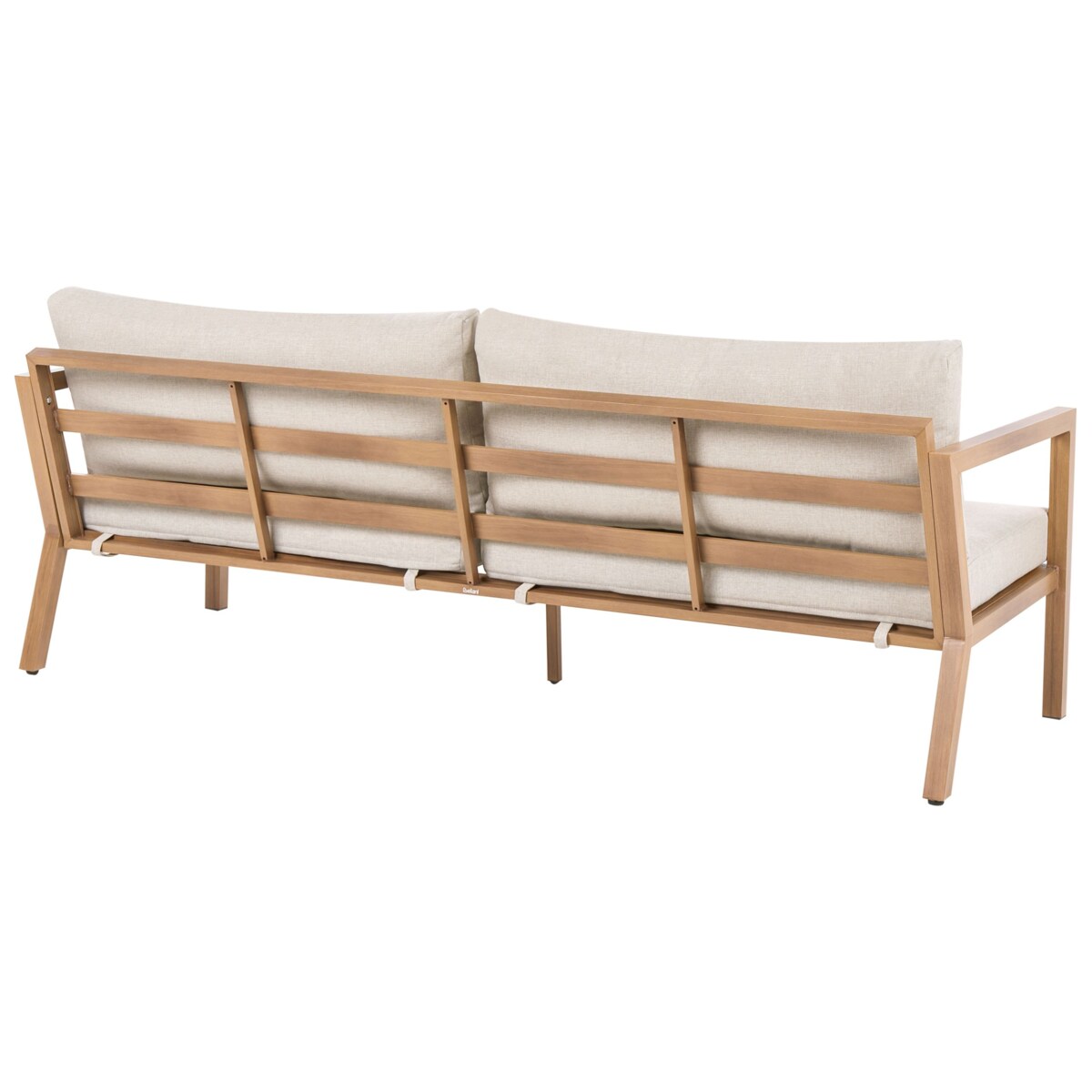 Zestaw ogrodowy ze stolikiem dla 5 osób ONETA Metal Jasnobrązowy